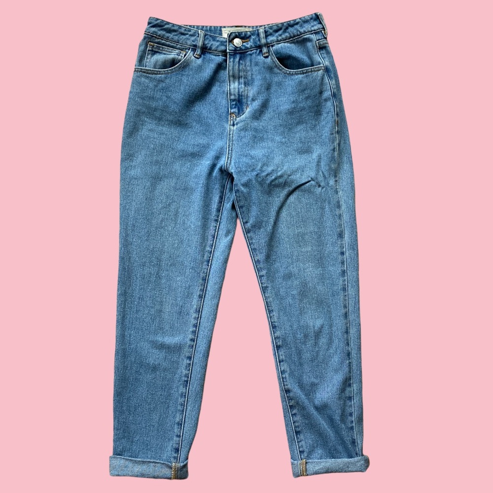 PacSun High-waisted Medium Wash Mom Jeans